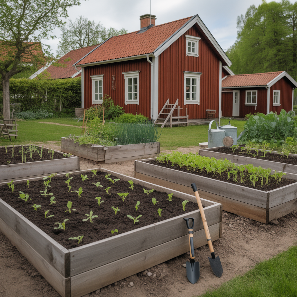 11.Sa anlagger du en gronsaksodling hemma